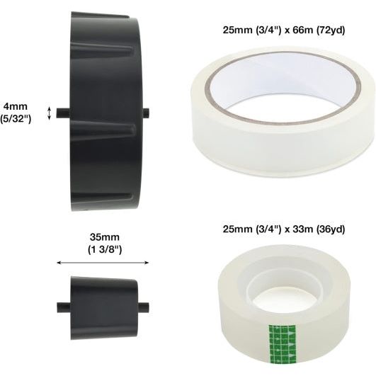 Vergewaltigung - käppiert 500 groß 33+66 mm