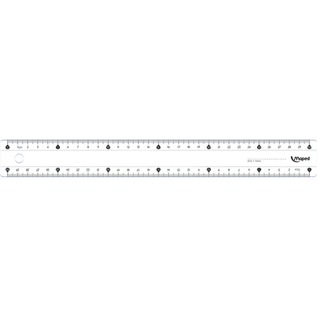 Maped -  Liniaal  classic 30cm | 25 stuks