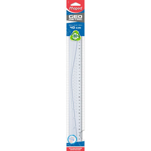 Maped -  Liniaal  geometric 40cm transparant