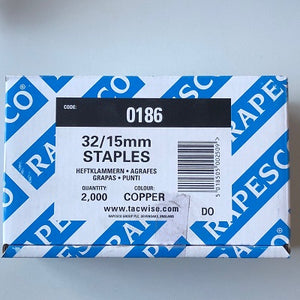 Klika -  Nietjes 32/15mm Copper Sle 2000/box