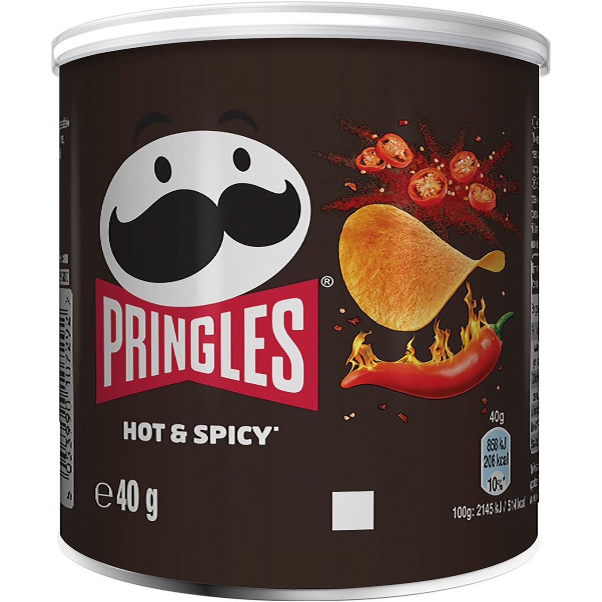 Pringles - Chips, 40 g, heiß würzig