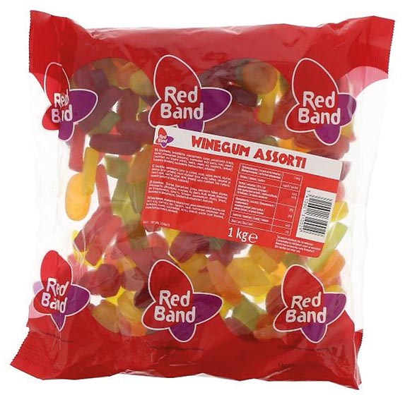 Redband - gommes au vin mélangées 1kg