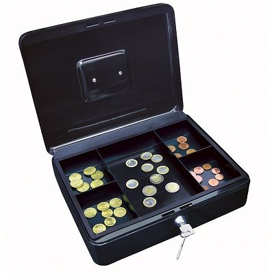 Klika - Tirelire avec serrure 12 - dim. 30 cm 5 pièces