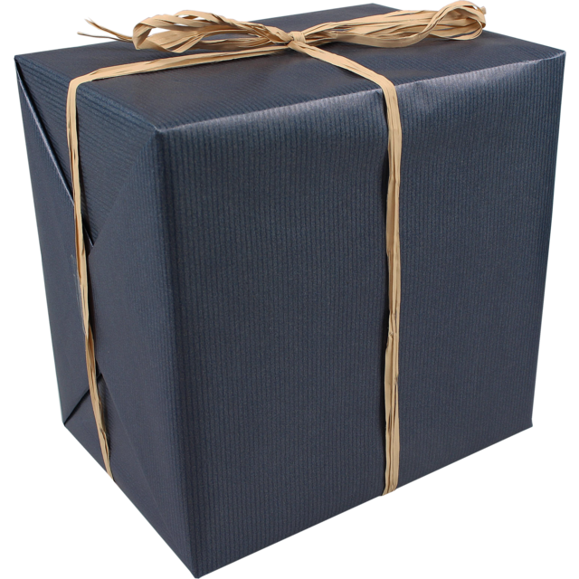 Klika - Papier d'emballage cadeau | 50 cm | 250m | bleu