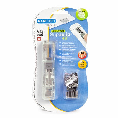 Klika -  Supaclip® 40 Dispenser 25 clips