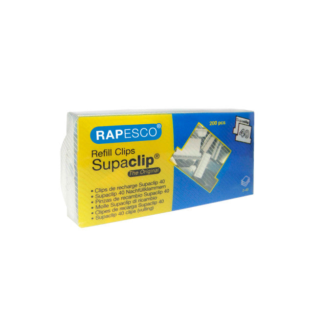 Decosign - Supaclip 40 Refills 2-40vel 200st metaal