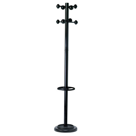 UNILUX - Porte-manteau Accueil sur pied noir