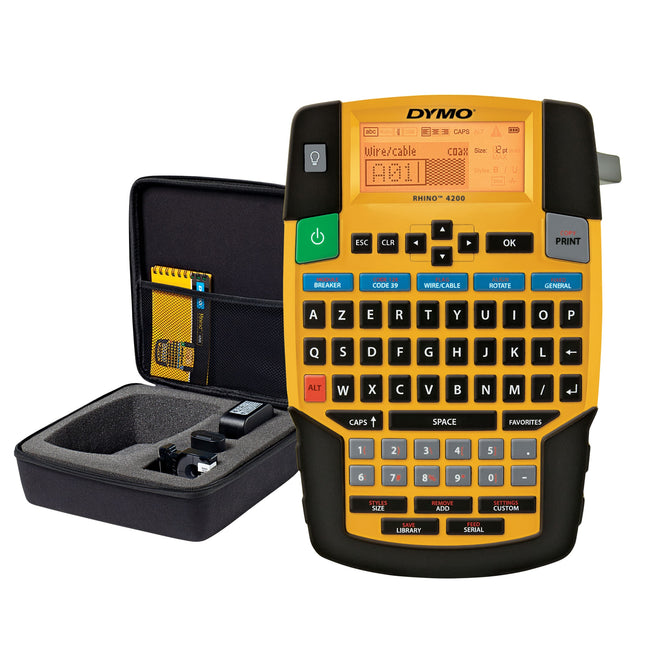 Dymo -  Labelprinter  rhino 4200 azerty 19mm koffer