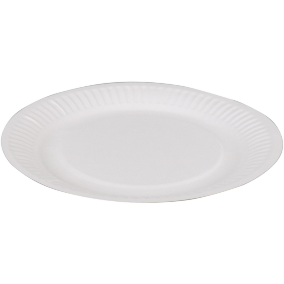 Depa -  Bord | rond | 1-vaks | karton | Ø18cm | wit | 240 stuks