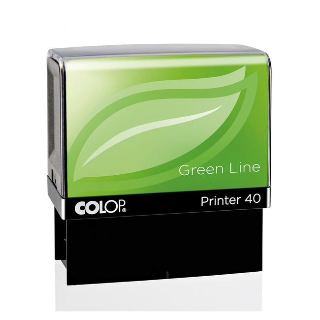 Colop - Textstempeldrucker 40 Green Line ist personalisierbar