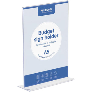 Europel -  pel folderhouder , met T-voet, ft A5