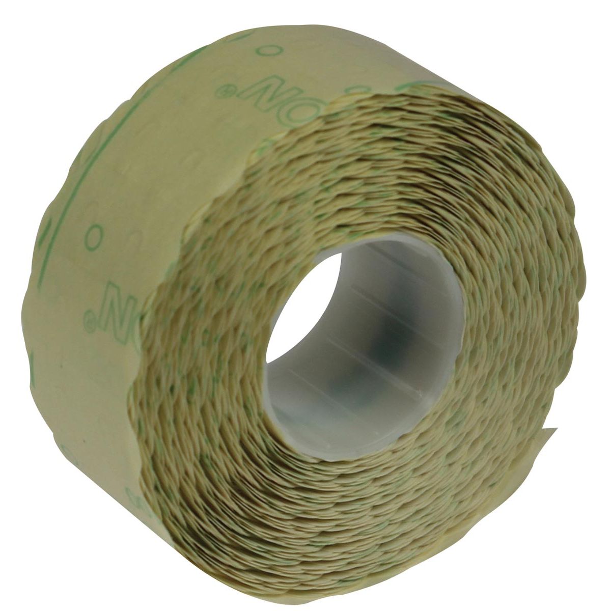 Samark -  Etiketten voor prijstang , ft 26 x 12 mm, permanent, pak van 12 rollen