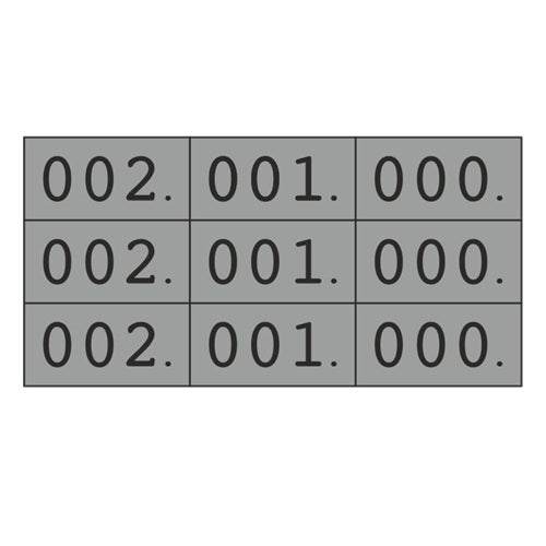 Klika -  Schoen-gelijkheidsnr grijs 3x nr000-999