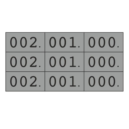 Klika -  Schoen-gelijkheidsnr grijs 3x nr000-999