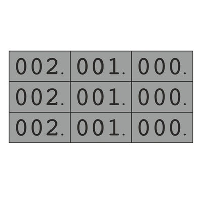 Klika -  Schoen-gelijkheidsnr grijs 3x nr000-999