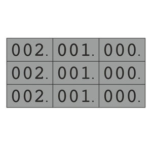 Klika -  Schoen-gelijkheidsnr grijs 3x nr000-999
