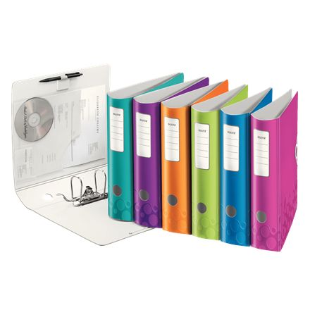 Leitz - Dossier WOW Active, couleurs assorties, dos de 8,2 cm