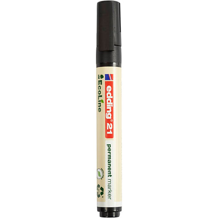 Edding - Feutre 21 EcoLine rond noir 1,5-3mm