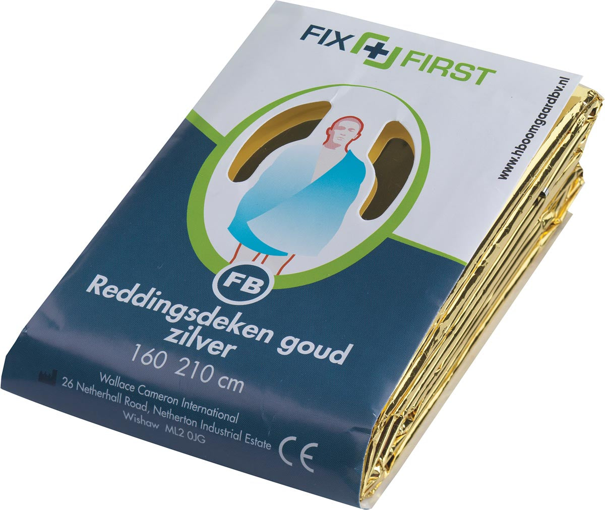 FixFirst -   reddingsdeken tegen koude en hitte