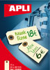 Klika -  Labels 80x38 mm verpakking met 12 stuks