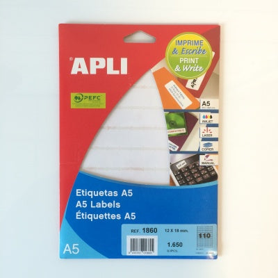 Klika -  mapje permanent 12x18 mm 1650 stuks