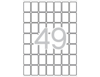 Klika - mapje permanent 19x27 mm 735 stuks