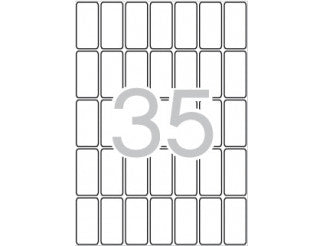 Klika -  mapje permanent 19x40 mm 525 stuks