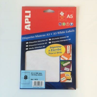 Klika - dossier permanent 31x100 mm 136 pièces