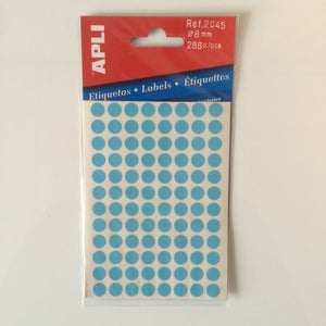 Klika -  mapje permanent 8mm rond blauw 288x