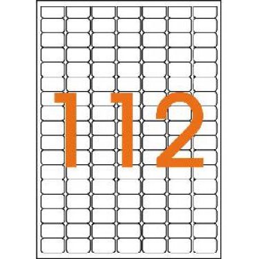 Klika -  mapje removable 12x18 mm 1120 stuks