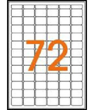 Klika -  mapje removable 16x22 mm 720 stuks