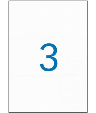 Klika -  laser A4 etiketten 210x99mm per 300