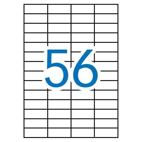 Klika - Laser A4 etiketten 52,5x21,2 56006 stuks