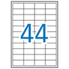 Klika -  laser A4 etiketten 48,5x25,4 4400