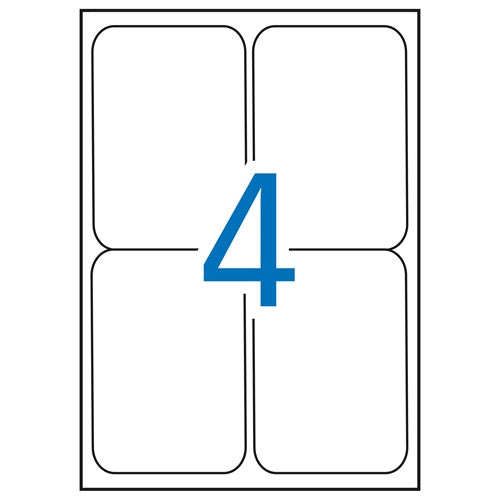 Klika - étiquettes laser A4 99,1x139mm 400x