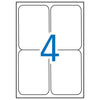 Klika -  laser A4 etiketten 99,1x139mm 400x