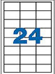 Klika - laser A4 opaque 25x10mm 20 feuilles 8 pièces
