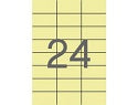 Klika -  laser A4 creme 70x37mm 20vel