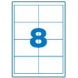 Klika - laser A4 crème 97x67,7mm 20 feuilles 8 pièces
