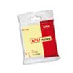 Klika - Feuilles mémo 75x75 mm jaune 1x100 200 pièces