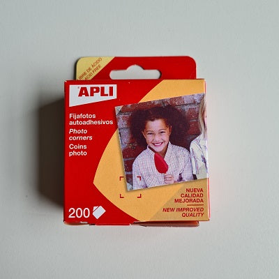 Klika -  Foto-hoekjes zelfklevend 200 stuks