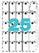 Klika -  Labels 36x53mm wit 200grs 10 vel a 25st
