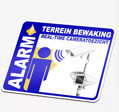 Klika -  Pictogram Alarm Terrein bewaking