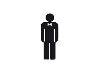 Klika - Pictogram Toilet Heren