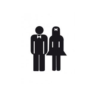 Klika -  Pictogram Toilet Dames en Heren