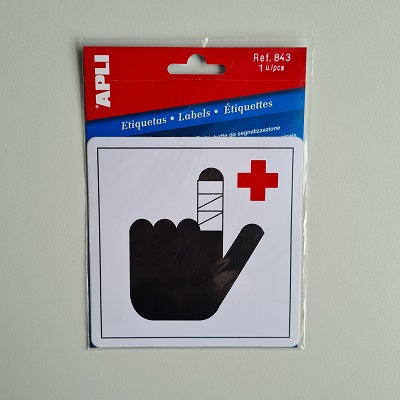 Klika - Kit de premiers secours pour poste de secours avec pictogrammes