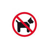 Klika -  Pictogram Verboden voor honden