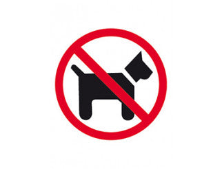 Klika - Pictogram Verboden voor honden