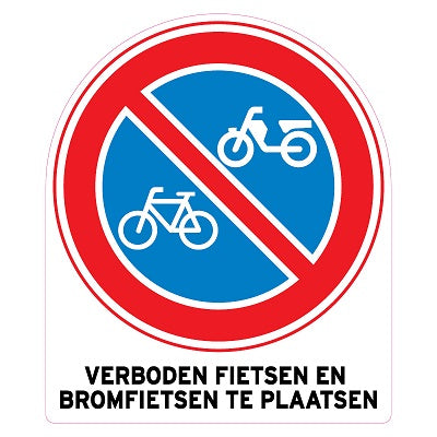 Klika - Pictogram Verboden fietsen te plaatsen