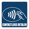 Klika -  Pictogram loos betalen -blauw/wit
